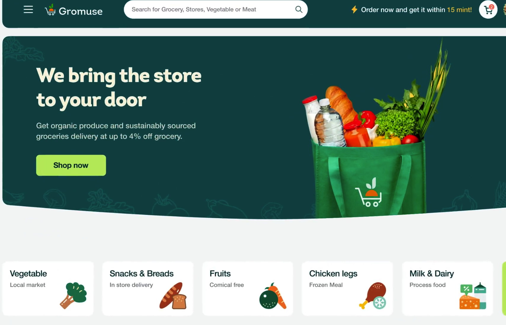 Grocery Store Platform